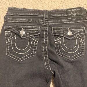 True Religion Dark Denim with Contrast Stitching